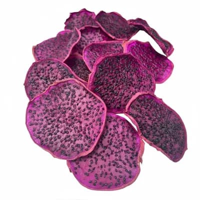 فاكهة التنين نصف مجففة بدون إضافة سكر