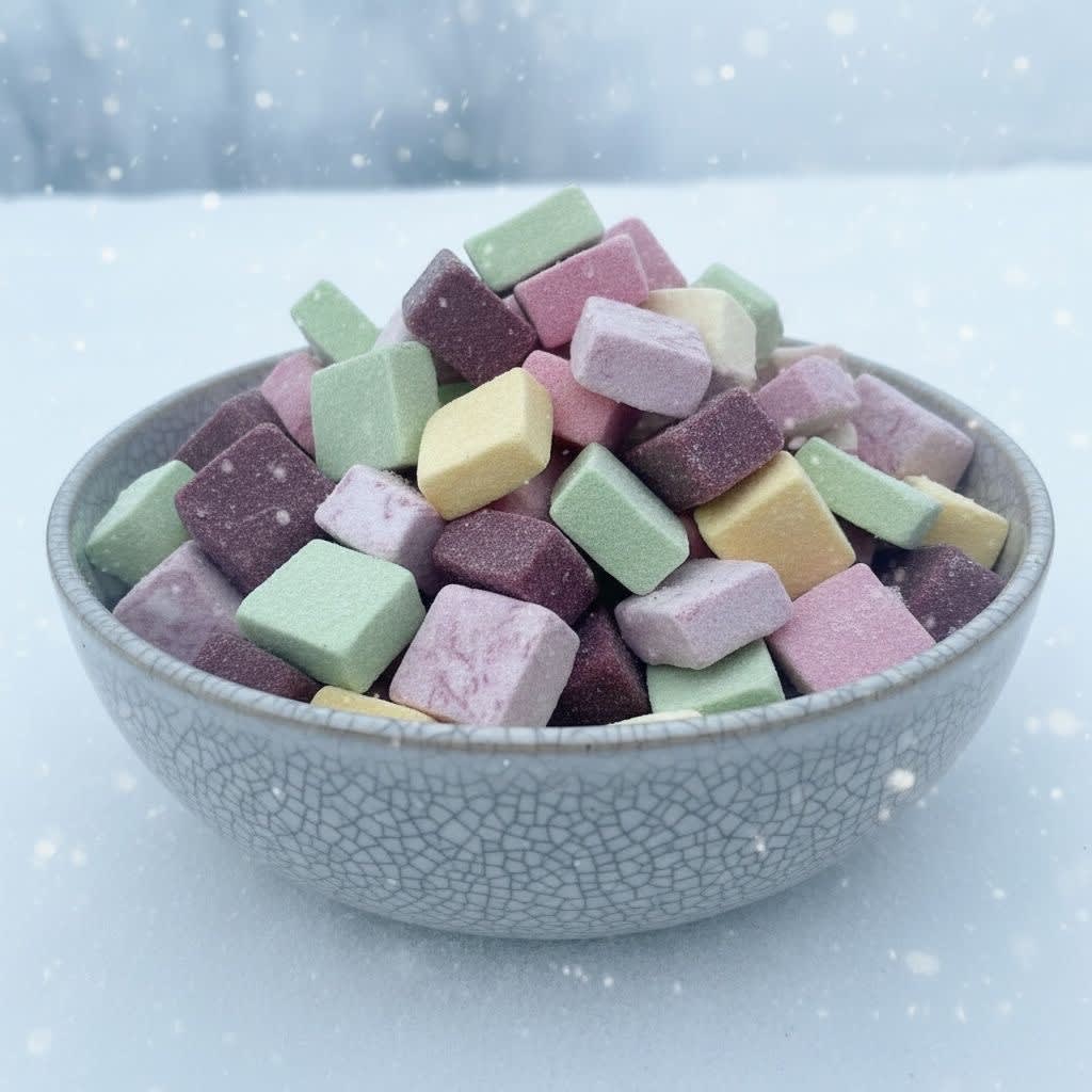 آيس كريم مجفف بالتجميد